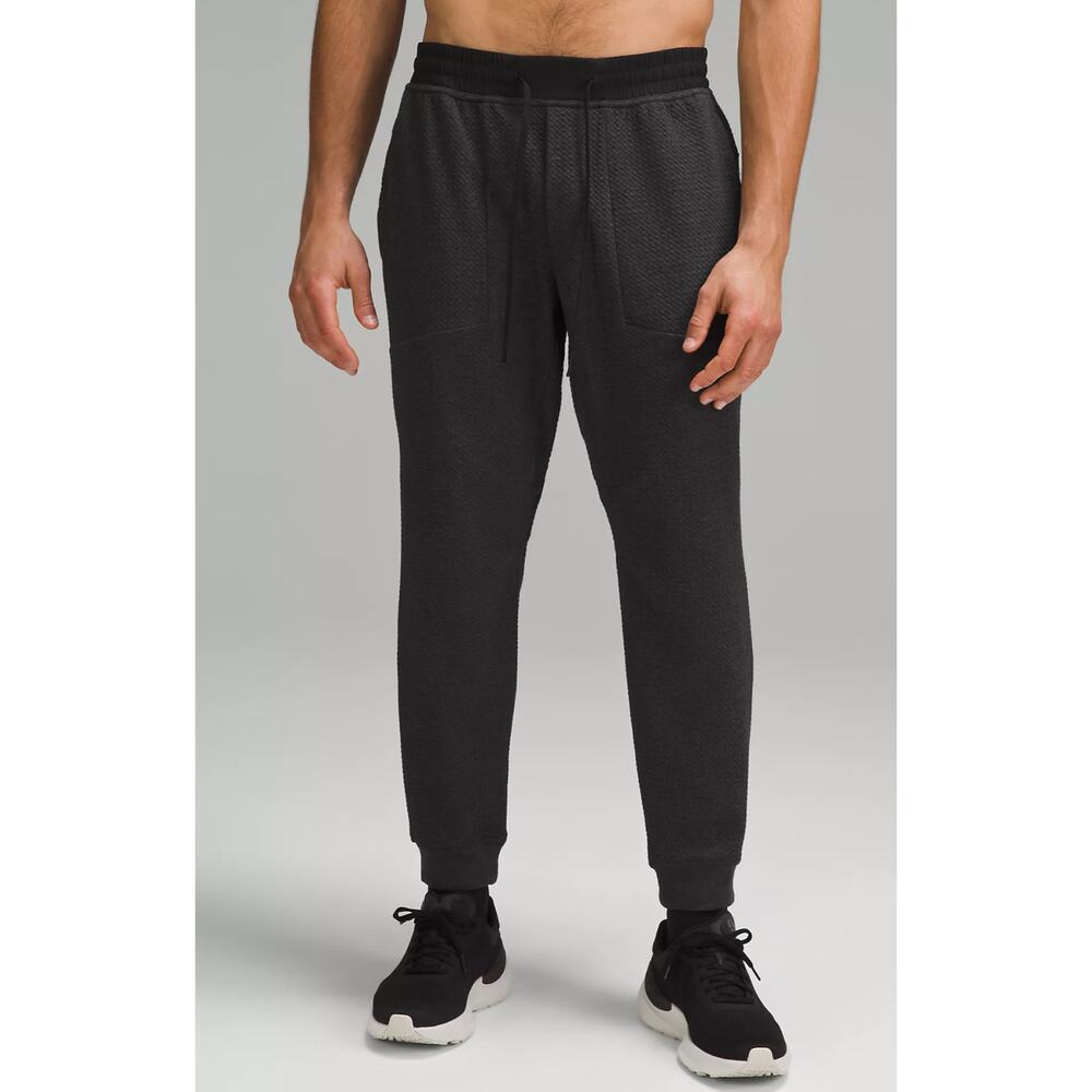 Lululemon At Ease Jogger Mens Heathered Black Small